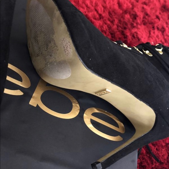 Bebe Carrlie Open Toe Bootie - Picture 3 of 5